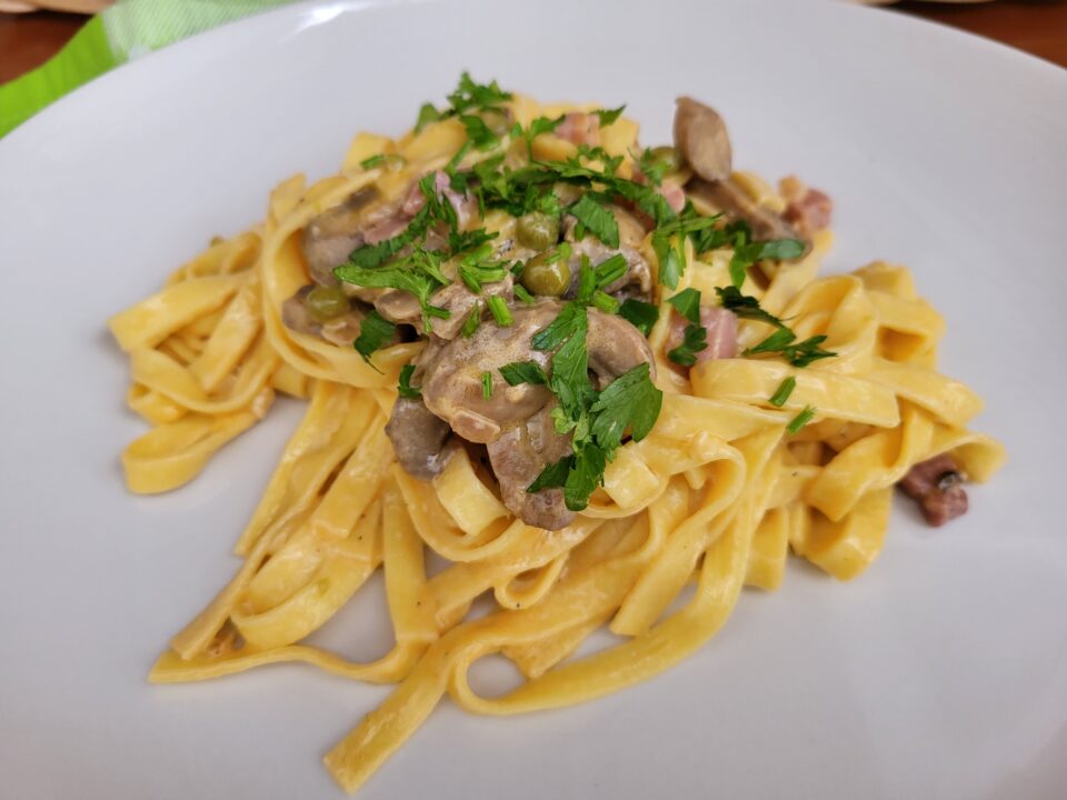 Fettuccine alla Boscaiola